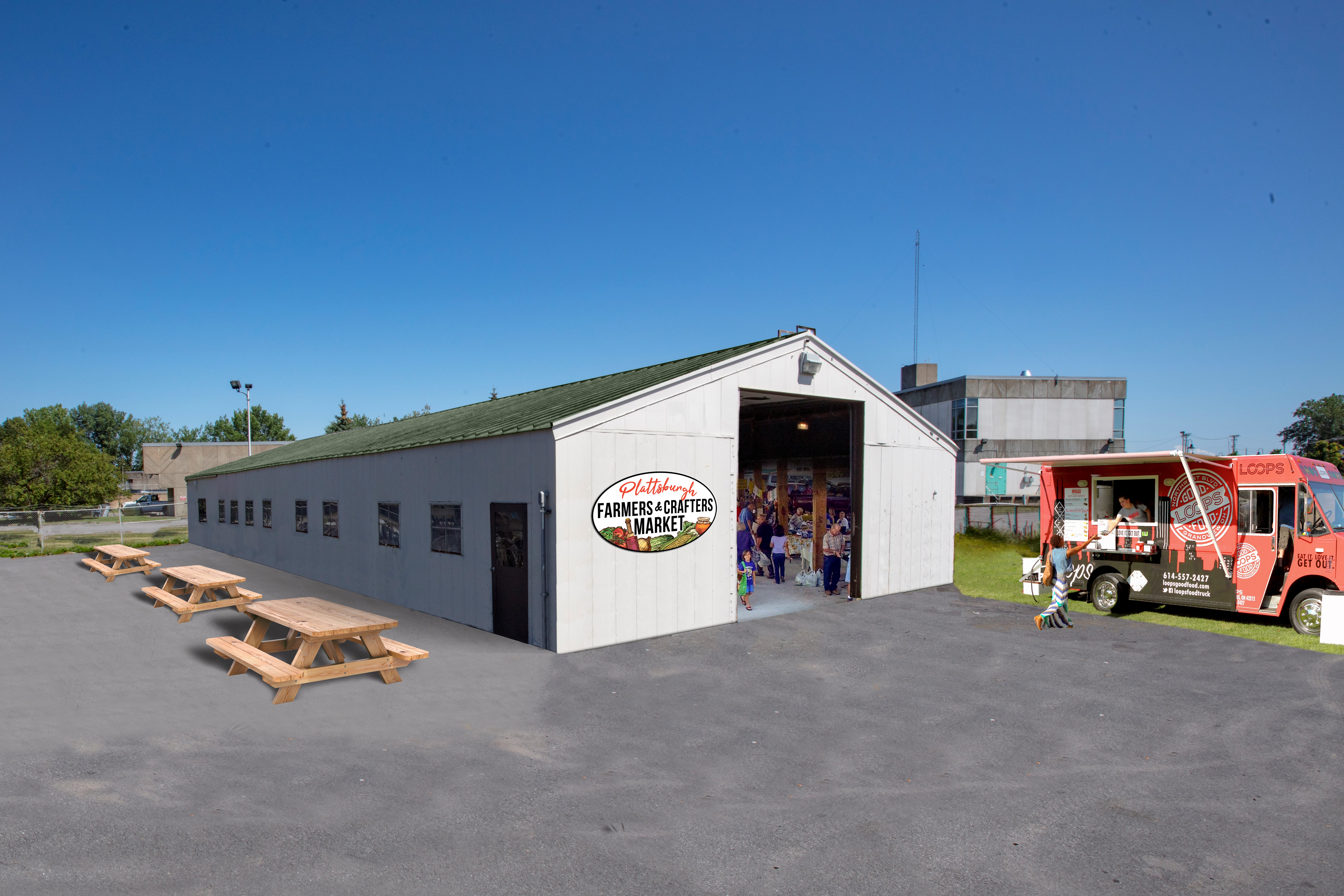 Farmers Market Building - Mock Up